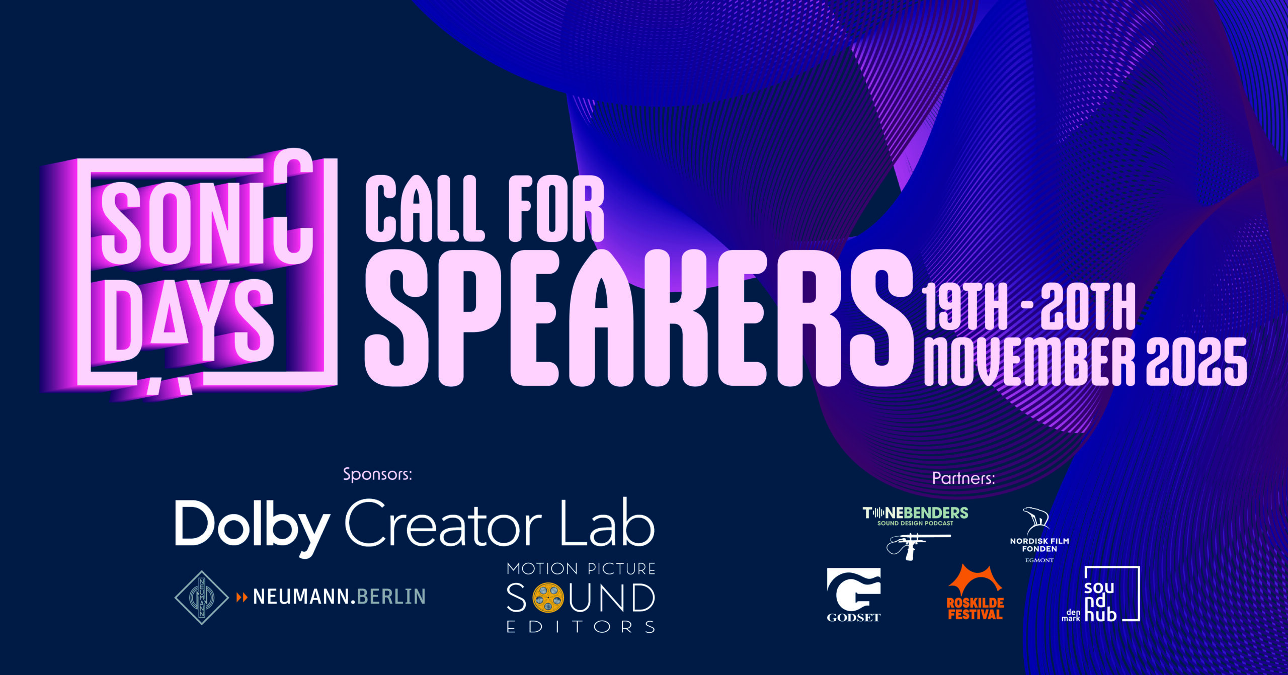 Call for Speakers is now open for Sonic Days 2025