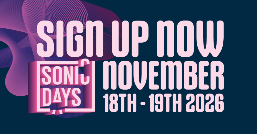 Registration is open for Sonic Days 2026