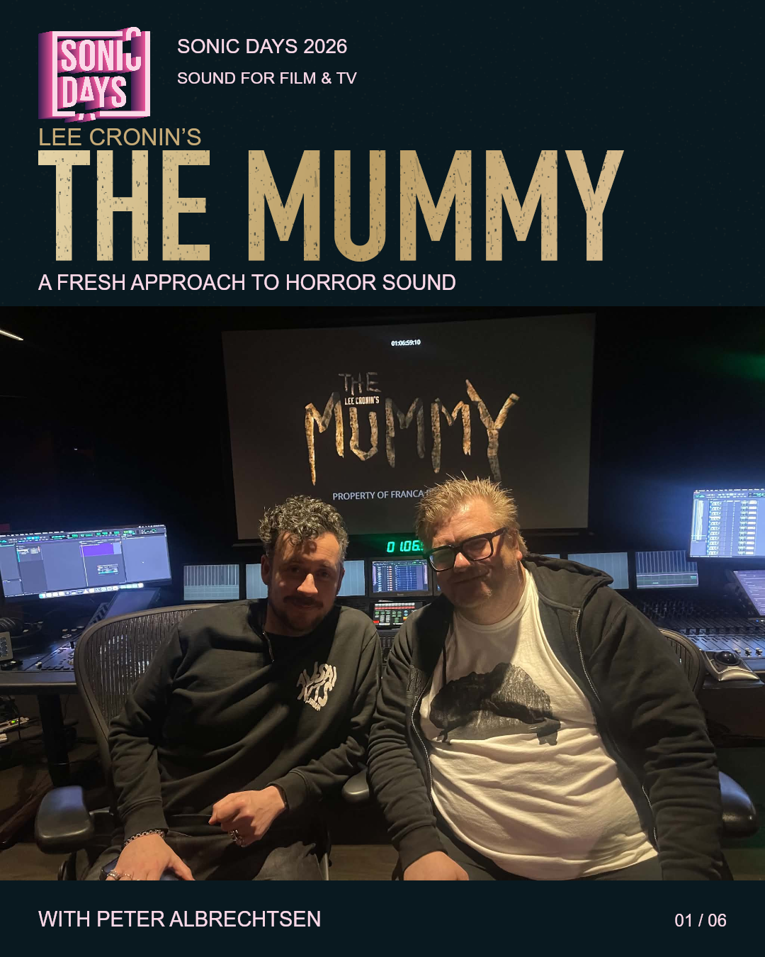 Making horror feel physical: inside the sound of Lee Cronin’s The Mummy