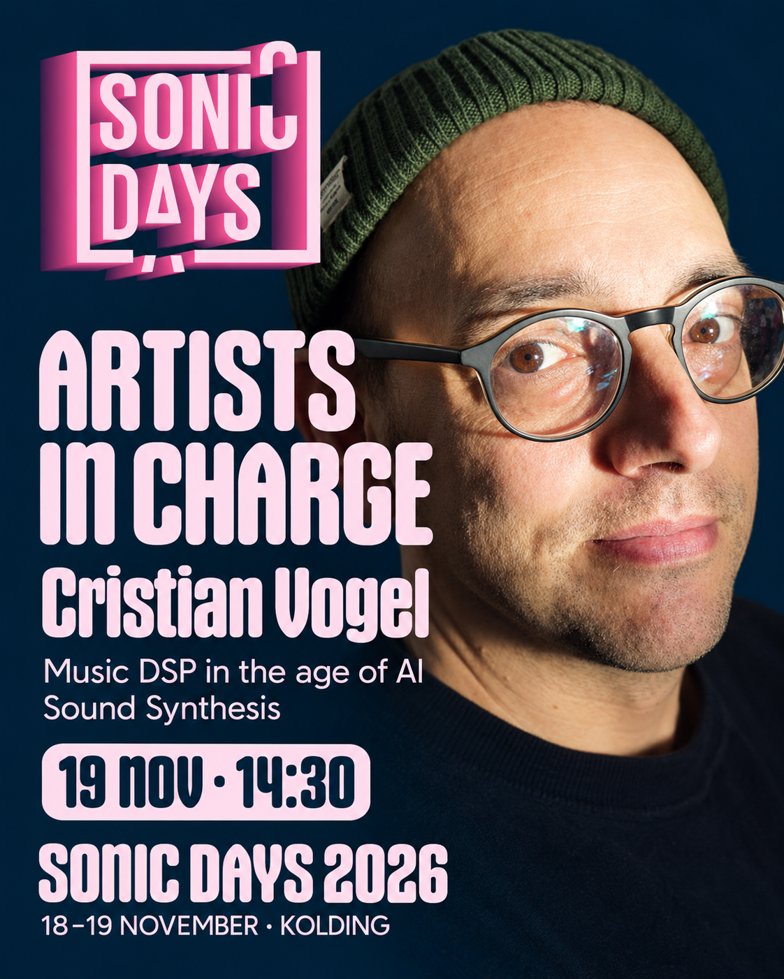 Cristian Vogel: artists in charge of the systems behind their sound